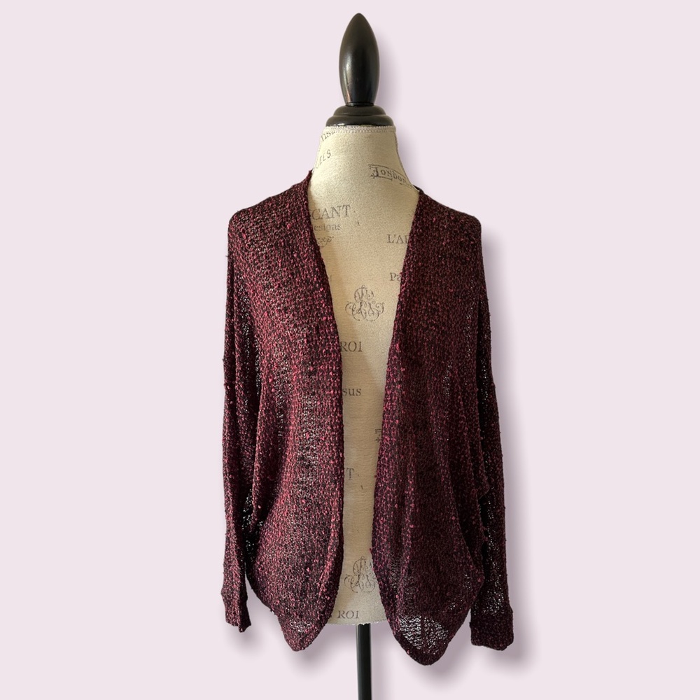 NEW Open Cardigan Sweater Medium